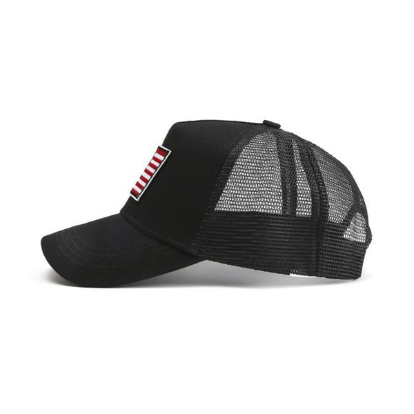 Best Selling American Flag Unisex Trucker Hat