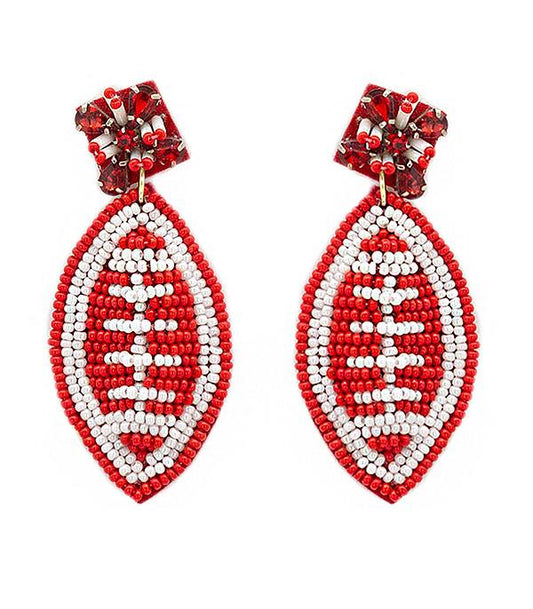 Arkansas Football Earrings