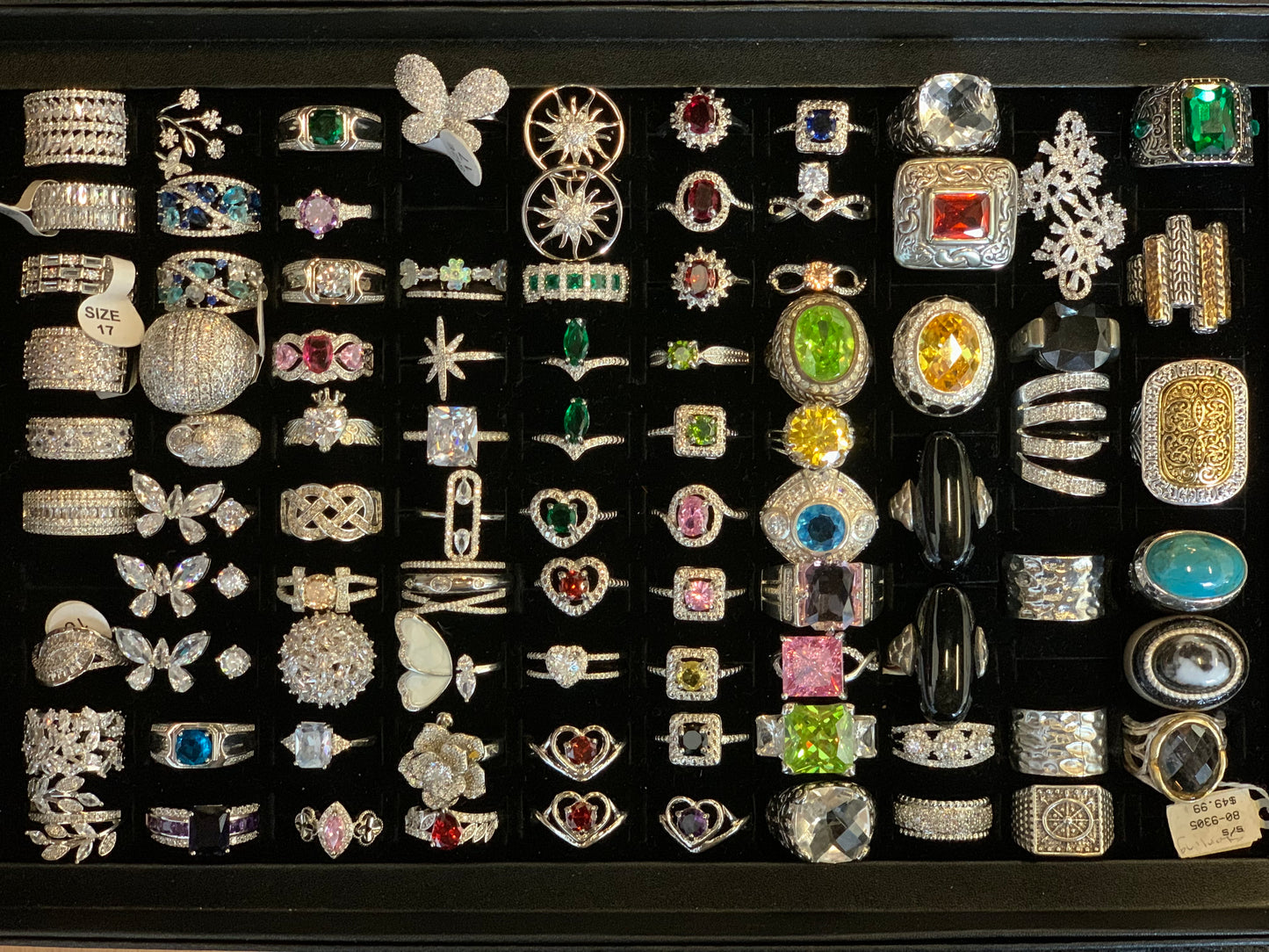 Various Silver Rings