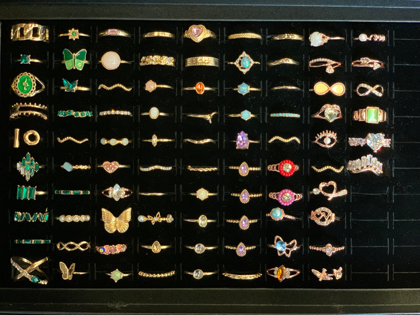 Various Gold Rings