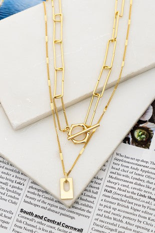 Two row necklace